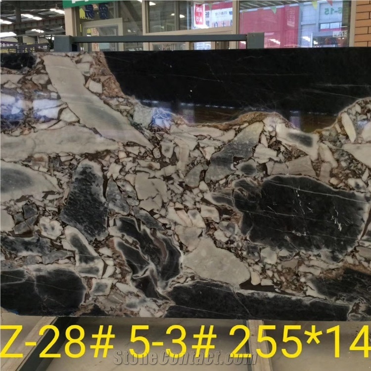 Titanic Storm Marble Slabs and Tiles
