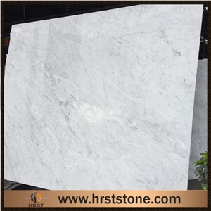 White Bianco Carrara Cd Marble Slab and Tiles