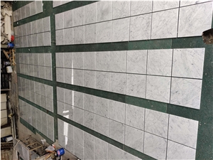 Bianco Carara White Marble Floor Tiles