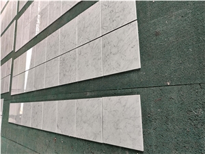 Bianco Carara White Marble Floor Tiles