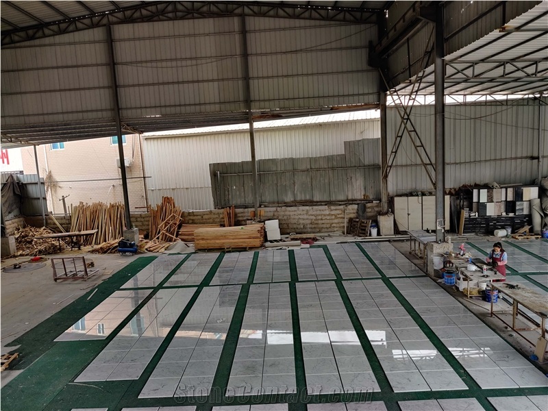 Bianco Carara White Marble Floor Tiles