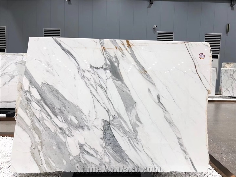 Calacatta/ Statuario /Statuary White Marble Tiles