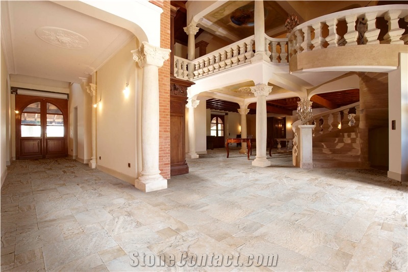 Philadelphia Antique Pattern Travertine Tile