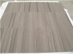 Athens Grey Wood Grain Marble Flooring Wall Tiles