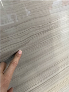 Athens Grey Wood Grain Marble Flooring Wall Tiles