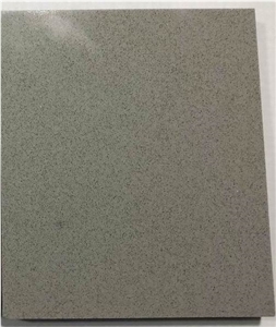 Cement Grey Artificial Quartz Kitchen Countertops