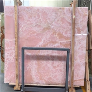 Extra Quality Light Pink Onyx Slabs