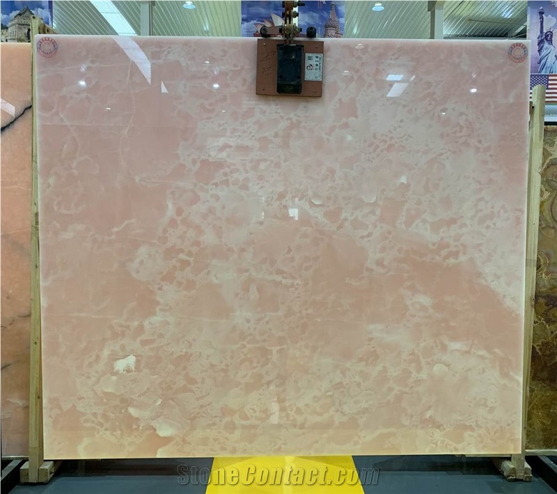 Extra Quality Light Pink Onyx Slabs