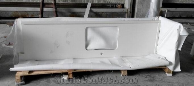 Match 3141 Eggshell Quartz Bar Tops Countertops