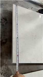 Match 6131 Bianco Drift Quartz Kitchen Countertops