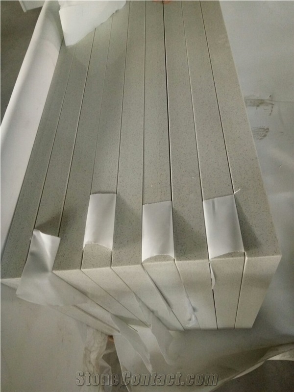 Match Nq66 Fresh Linens Mitered Quartz Bath Tops