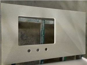 Match Nq66 Fresh Linens Mitered Quartz Bath Tops