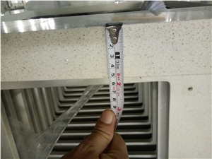 Match Nq66 Fresh Linens Mitered Quartz Bath Tops