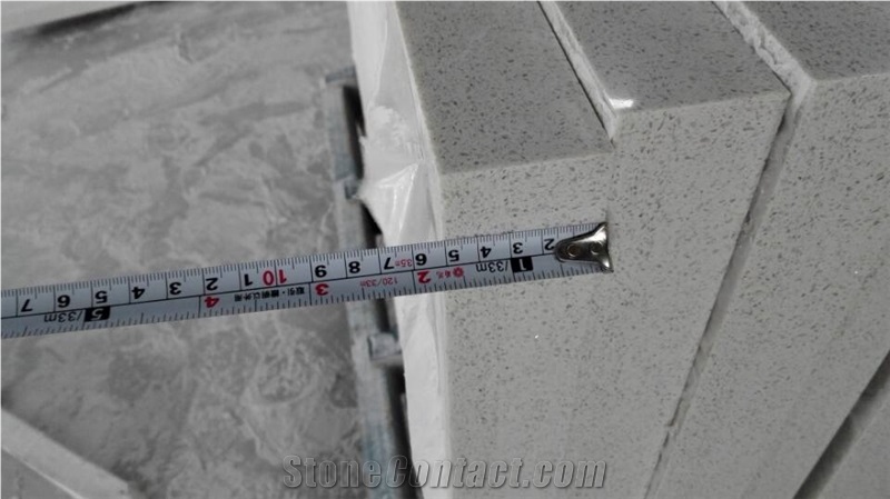 Match Nq66 Fresh Linens Mitered Quartz Bath Tops