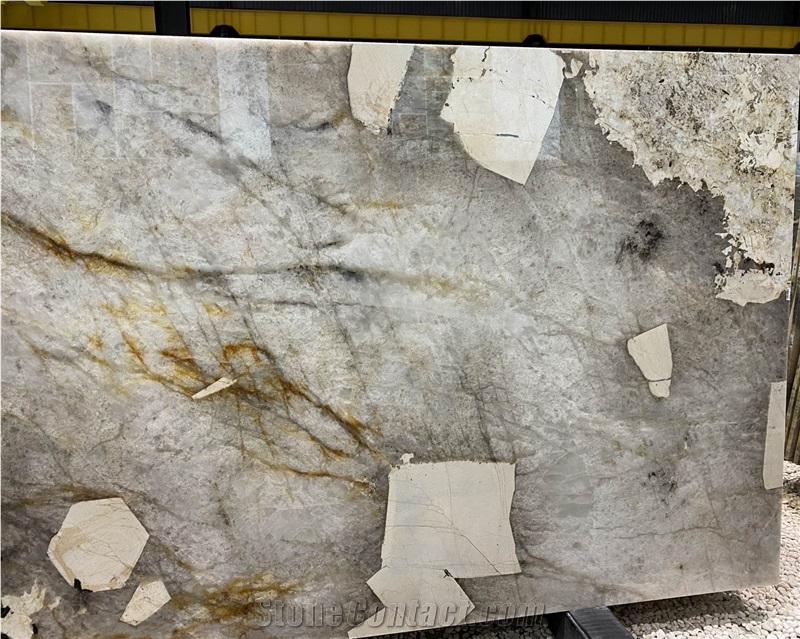 Patagonia Granite Slabs, Blanc Du Blanc