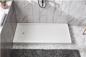 White Smc Shower Trays Pans for Hotel Baths