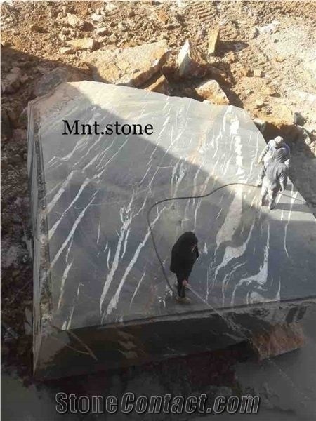 Fantastic Black Marble Blocks(Persian Nero Marquina Blocks)