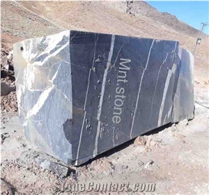 Fantastic Black Marble Blocks(Persian Nero Marquina Blocks)