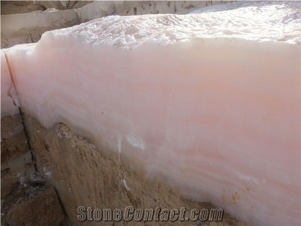 Pure Pink Onyx Blocks and All Series Iranian Onyx Blocks