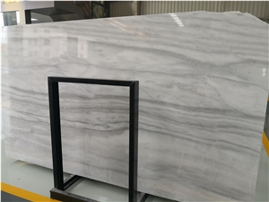 China Bianco Venato Cloudy White Marble Slab Price