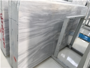 China Bianco Venato Cloudy White Marble Slab Price