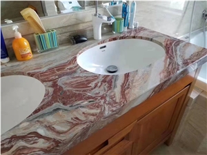 Italy Arabescato Orobico Rosso Marble Slab Price