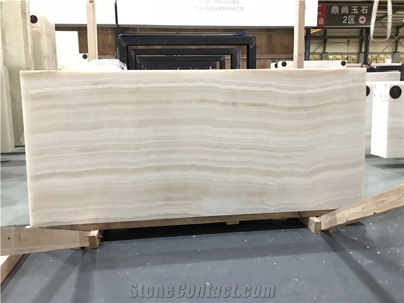 Turkey Bianco Giorno Ice White Onyx Tile Price