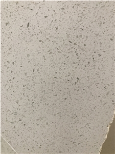 Crushed Glass Quartz Stone Match Blanco Maple Quartz Kitchen Top
