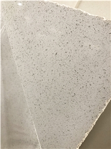 Crushed Glass Quartz Stone Match Blanco Maple Quartz Kitchen Top