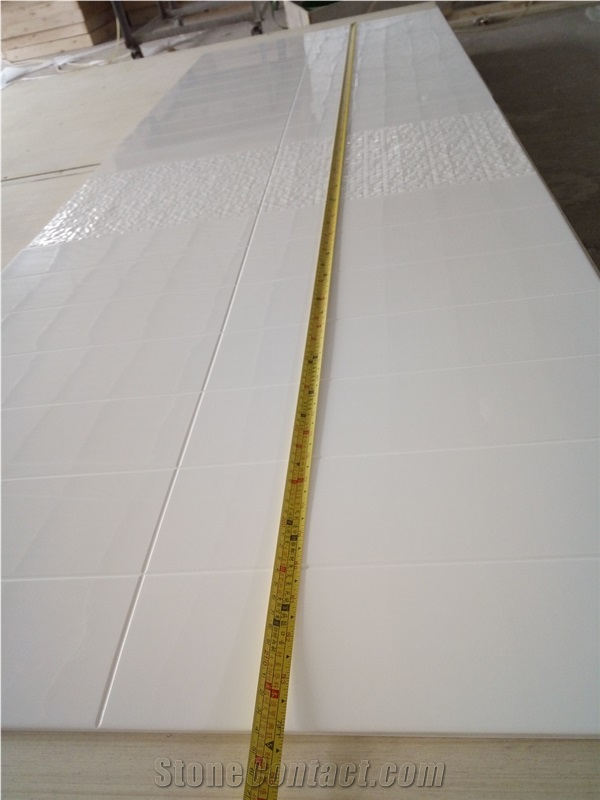 Cultured Marble Shower Room for Hotel Bath Design