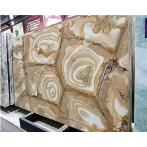 Luxury Special Palomino Stone Slab, Palomino Quartzite Slabs