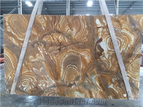 Luxury Special Palomino Stone Slab, Palomino Quartzite Slabs