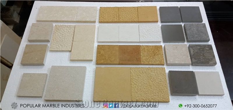Pakistani Natural Stone, White Sandstone, Yellow Sandstone