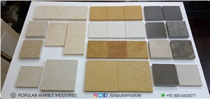 Pakistani Natural Stone, White Sandstone, Yellow Sandstone