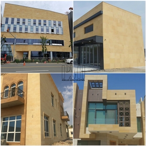 Yellow Sandstone Honed Finish Pakistani Sandstone