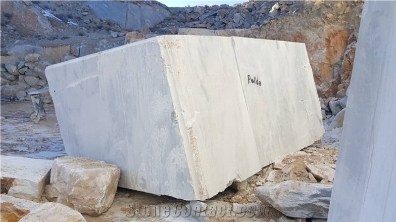 Persian Calacatta White Marble Blocks
