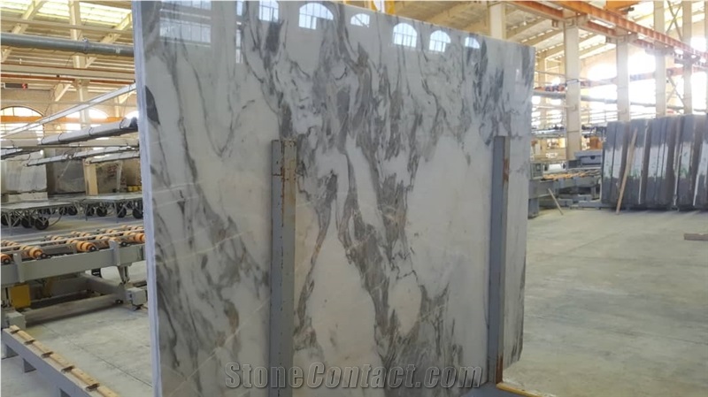 Persian Calacatta White Marble Blocks
