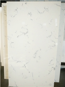 Match Bianco Carrara White Quartz Bath Tops