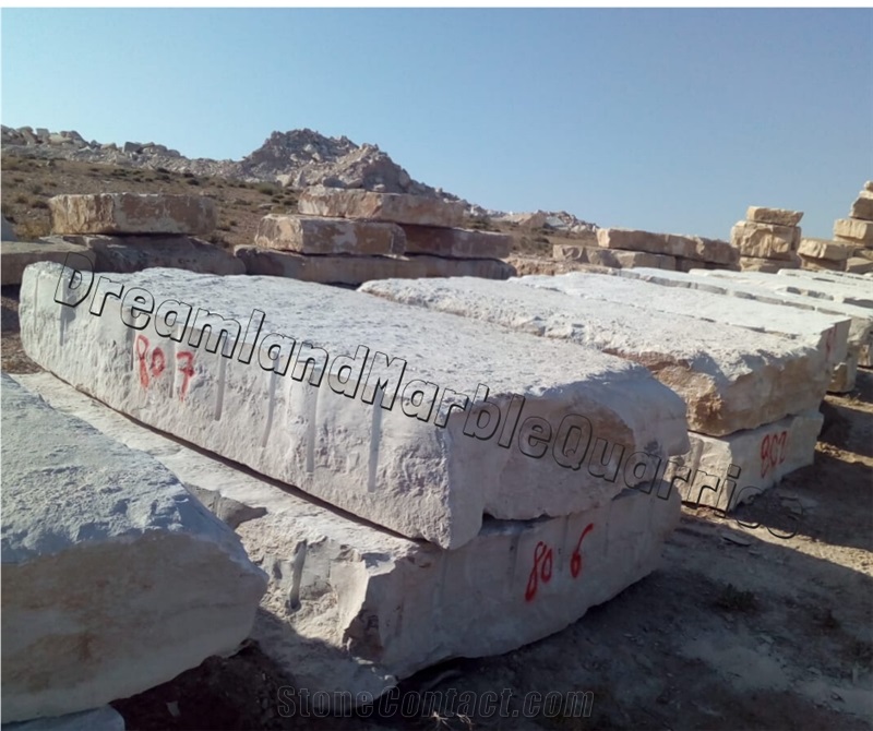 Blocks Beige Thala, Thalia Beige Marble Block