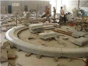 Cheap Chinese Granite Curbstone & Curved Kerbstone