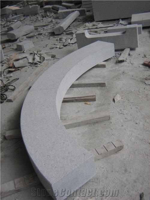 Chinese Cheap Kerbstone G603 Light Grey Granite