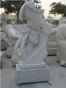 Famous Modern Art Sculpture Abstract Granite Human