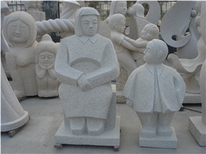 Famous Modern Art Sculpture Abstract Granite Human