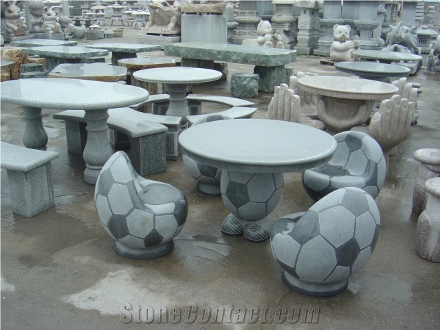 Garden Furniture Stone Benches for Exterior Design