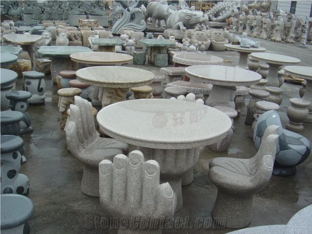 Garden Furniture Stone Benches for Exterior Design