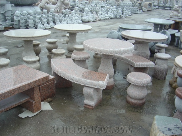 Granite Garden Relaxing Bench Outdoor Chair