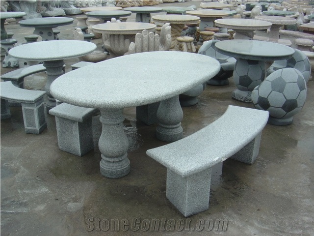 Granite Garden Relaxing Bench Outdoor Chair
