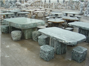 Granite Park Bench Garden Stone Tables and Chairs