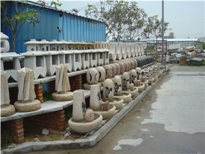 Granite Stone Water Fountain for Garden