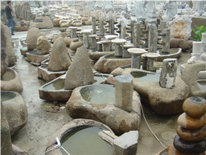 Granite Stone Water Fountain for Garden